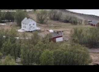 NORWAY LANDSLIDE: Massive landslide sweeps 8 homes into the sea | ABC7 NORWAY LANDSLIDE: Massive landslide sweeps 8 homes into the sea | ABC7