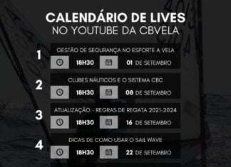 As tradicionais lives da @cbvelaoficial contarão, em setembro, com a partic...