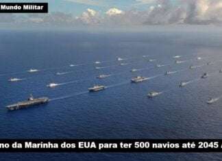 O plano da Marinha dos EUA para ter 500 navios até 2045 O plano da Marinha dos EUA para ter 500 navios até 2045