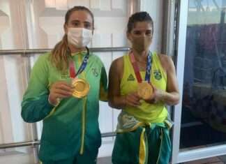 ‘Sou do Rio, de Niterói, sabemos que a corrente favorece um lado’, diz Martine sobre tática do ouro 'Sou do Rio, de Niterói, sabemos que a corrente favorece um lado', diz Martine sobre tática do ouro