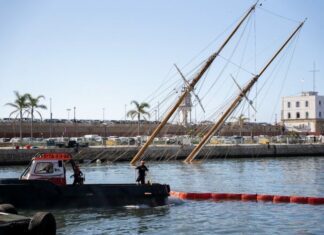 Video: 50m schooner Eleonora E struck and sunk by rescue vessel in Tarragona, Spain Video: 50m schooner Eleonora E struck and sunk by rescue vessel in Tarragona, Spain