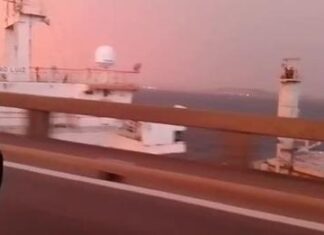 Ponte Rio-Niterói é fechada devido à batida de navio à deriva; VÍDEO