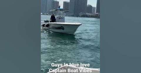 Law Enforcement Always Want To Talk To Boat Vibes #Police #Lawenforcement #Americanpolice #Miami 1