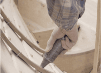 Técnica antiga de construção de casco de madeira. Assim foram construídos os v…