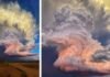 Photographer Captures Fiery Storm Cloud in Texas That Looks Like an Explosion in the Sky