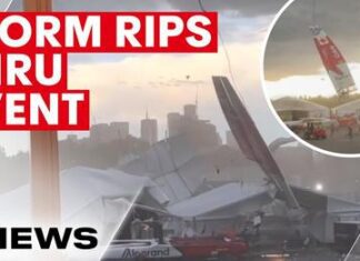 Storm smashes Sydney and the 2023 Australia Sail Grand Prix | 7NEWS Storm smashes Sydney and the 2023 Australia Sail Grand Prix | 7NEWS