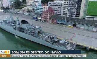 ESTV 1ª Edição | Bom Dia ES foi feito dentro de um navio | Globoplay ESTV 1ª Edição | Bom Dia ES foi feito dentro de um navio | Globoplay