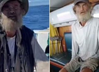 Agua de lluvia y pescado crudo durante tres meses a la deriva: un buque mexicano rescata a un australiano y a su perra en el Pacífico