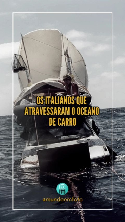 Os Italianos Que Atravessaram O Oceano De Carro 1