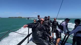 Summer!

Doyle powered Menace Yachting out for a training session on a windy Auc...
