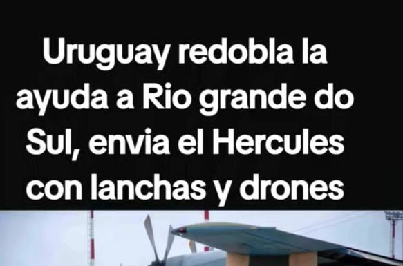 Mais ajuda do Uruguay para o Rio Grande do Sul!
QUE LINDA ES LA PÁTRIA DONDE … Mais ajuda do Uruguay para o Rio Grande do Sul!
QUE LINDA ES LA PÁTRIA DONDE ...
