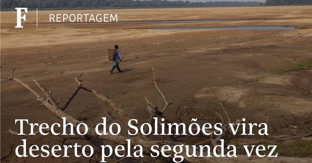 Reportagem Da Folha Reencontra Pescador Que Caminhou Por Trecho Seco Do Solimões 1