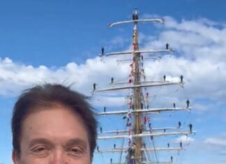 Navio Escola argentino S/V Libertad atraca em visita na Noruega Navio Escola argentino S/V Libertad atraca em visita na Noruega