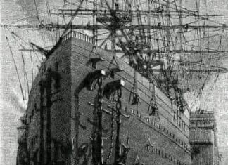 O “SS Great Eastern” carregava até 4.000 passageiros em 1858
O gigante de ferr… O “SS Great Eastern” carregava até 4.000 passageiros em 1858
O gigante de ferr...