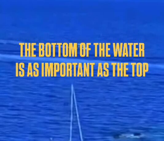 O fundo da água é tão importante quanto a superfície


