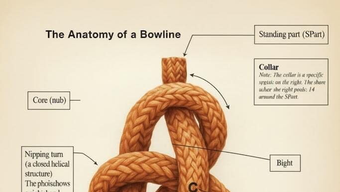 “KING OF KNOTS” – BOWLINE
The Bowline, often called the “King of Knots,”… "KING OF KNOTS" - BOWLINE
The Bowline, often called the “King of Knots,”...