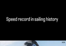 Recorde de velocidade na história da Vela. Mais de 100km/h a pano. 


