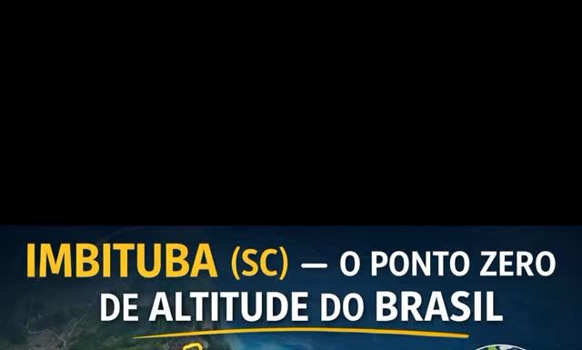 Qual é o ponto de referência para altitudes no Brasil?


