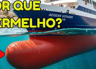 Por que o fundo (casco) dos barcos é sempre vermelho? Por que o fundo (casco) dos barcos é sempre vermelho?