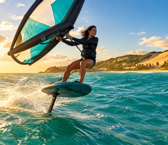 Gostoso Wingfoil Cup 2026: Kauli Seadi Passa O Bastão No Vento Do Rn Atleta De Wingfoil Competindo Com Vento Forte No Litoral Do Rio Grande Do Norte