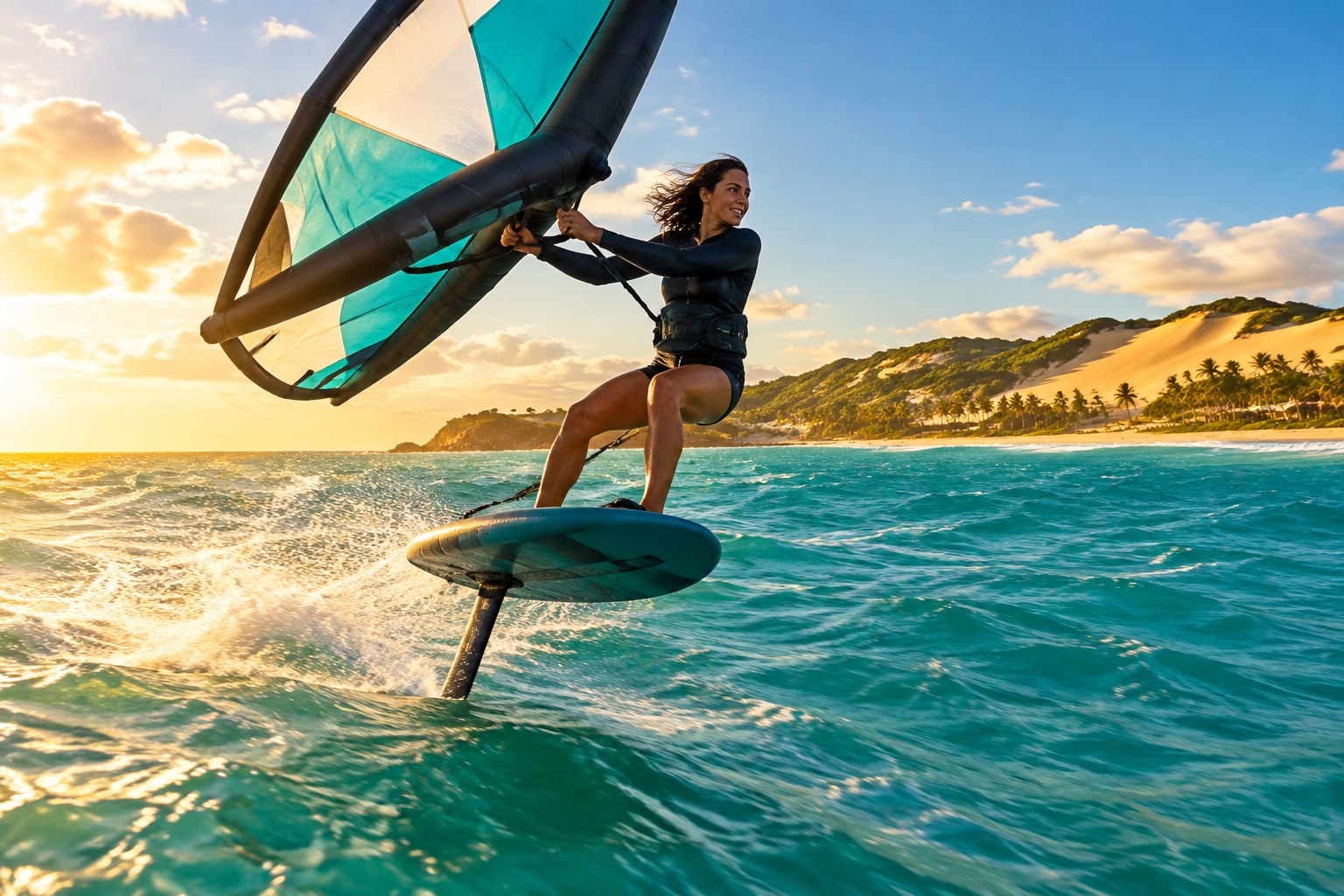 Gostoso Wingfoil Cup 2026: Kauli Seadi Passa O Bastão No Vento Do Rn 1 Atleta De Wingfoil Competindo Com Vento Forte No Litoral Do Rio Grande Do Norte