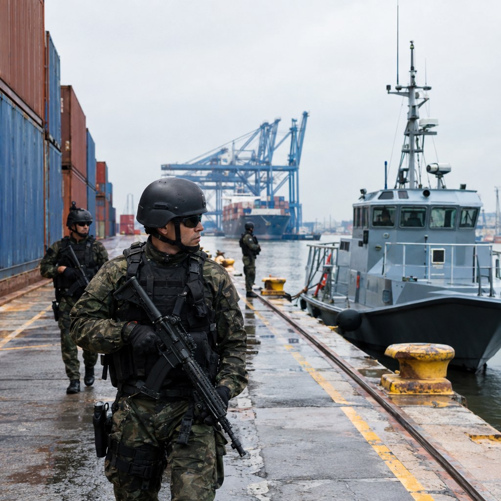 Porto De Imbituba Simula Invasão Em Exercício Deportex 1 Exercício De Defesa Naval Deportex No Porto De Imbituba